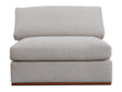 Rue Flecked Grey Slipper Chair by MOES at Eve Furniture