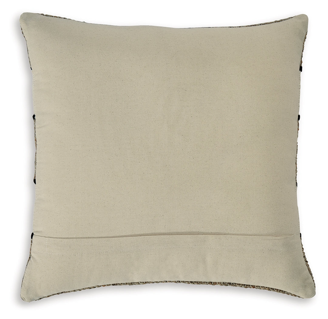 Rueford Brown/Black/Natural Pillow (Set of 4)