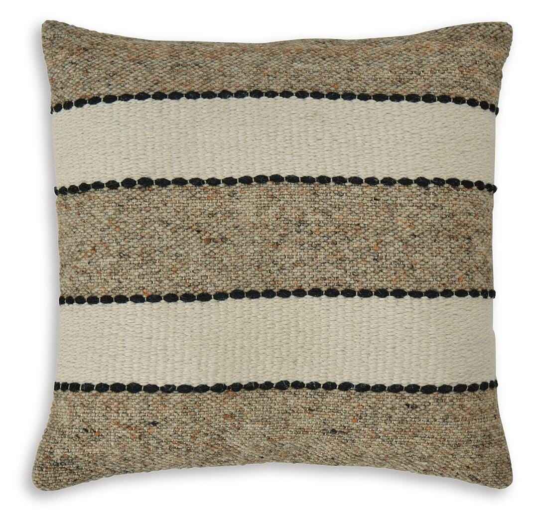 Rueford Brown/Black/Natural Pillow by Ashley at Eve Furniture