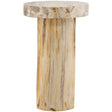 Rufino Side Table, Natural by Dovetail at Eve Furniture