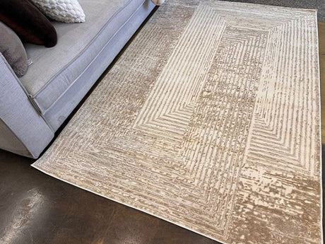 Rug Oatmeal Brown Rug by Furniture of America at Eve Furniture