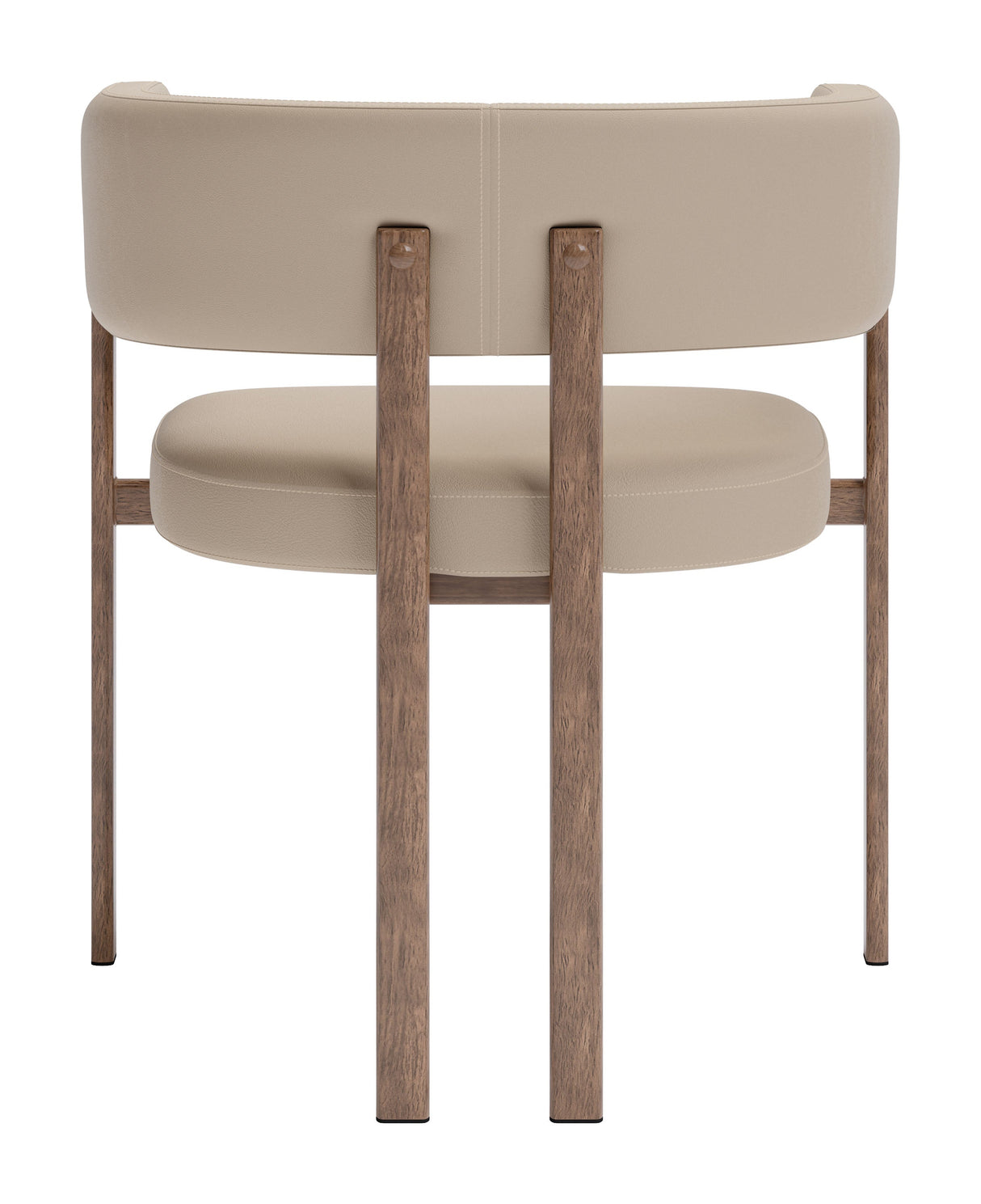 Ruge Beige Dining Chair (Set of 2) by Zuomod at Eve Furniture