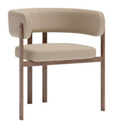 Ruge Beige Dining Chair (Set of 2) by Zuomod at Eve Furniture