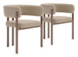Ruge Beige Dining Chair (Set of 2) by Zuomod at Eve Furniture