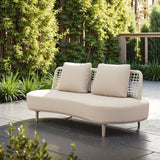 Ruhe Beige Outdoor Sofa by Zuomod at Eve Furniture