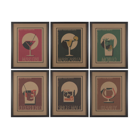 Rum by Simeng a Framed Art Print Matted under Glass by Mercana at Eve Furniture