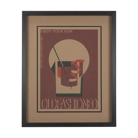 Rum by Simeng a Framed Art Print Matted under Glass by Mercana at Eve Furniture