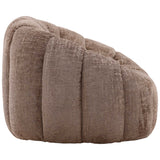 Rume Swivel Chair, Brown by Dovetail at Eve Furniture