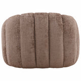 Rume Swivel Chair, Brown by Dovetail at Eve Furniture