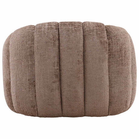 Rume Swivel Chair, Brown by Dovetail at Eve Furniture