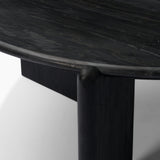 Rumer Black Wood w/ Black Marble Coffee Table by Mercana at Eve Furniture