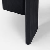 Rumer Black Wood w/ Black Marble Coffee Table by Mercana at Eve Furniture