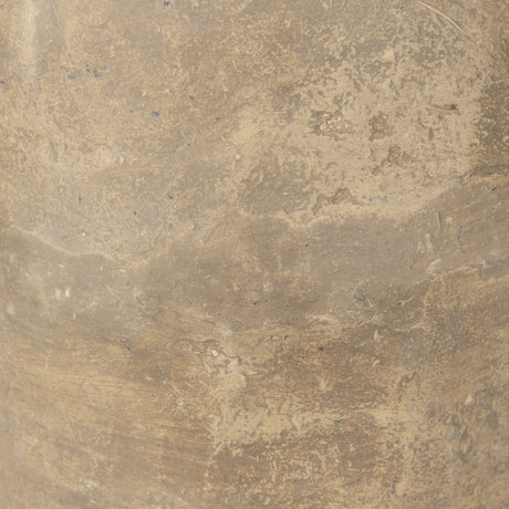 Rundal Large Gray Paper Mache Vase by Mercana at Eve Furniture