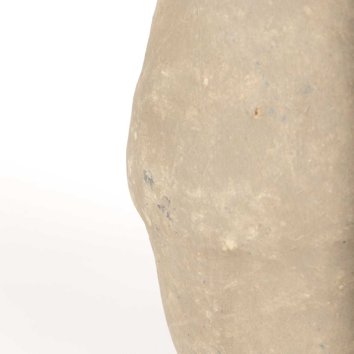 Rundal Small Gray Paper Mache Vase by Mercana at Eve Furniture