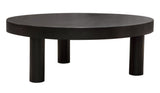 Rune Black Wood Coffee Table by Diamond Sofa at Eve Furniture