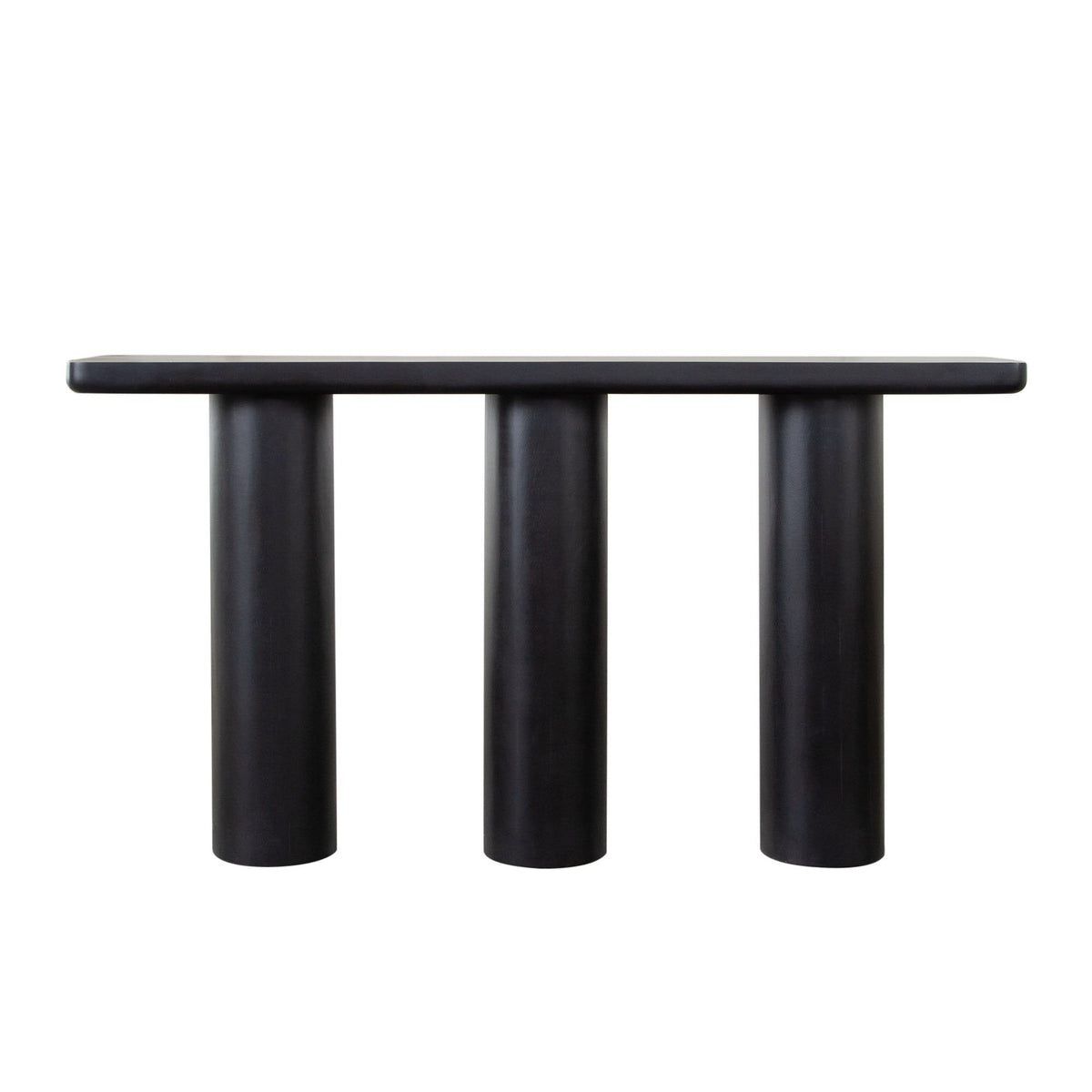 Rune Black Wood Console Table by Diamond Sofa at Eve Furniture