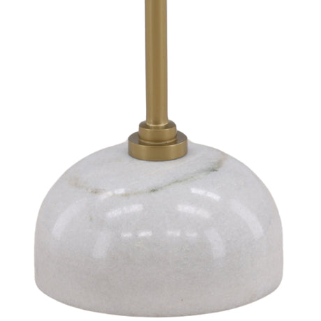 Rune Side Table, Beige by Dovetail at Eve Furniture