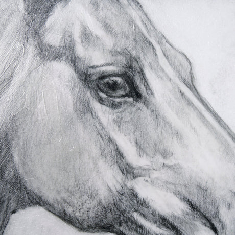 Running Horses (set of 3) by Mercana Studio a Hand Embellished Textured Framed Art Print by Mercana at Eve Furniture