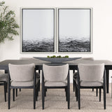 Running on Waves I by Simeng a Framed Art Print Matted under Glass by Mercana at Eve Furniture