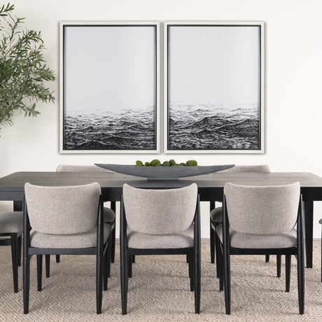 Running on Waves I by Simeng a Framed Art Print Matted under Glass by Mercana at Eve Furniture