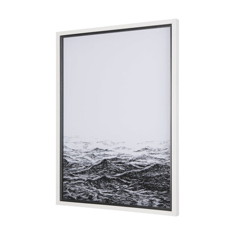 Running on Waves II by Simeng a Framed Art Print Matted under Glass by Mercana at Eve Furniture