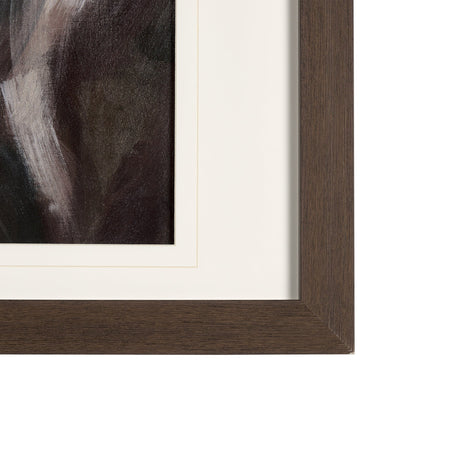 Running Wild - Quick by Mercana Studio Hand Embellished Textured Framed Art Print Matted under Glass by Mercana at Eve Furniture
