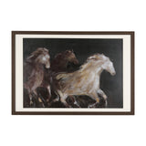 Running Wild - Speed by Mercana Studio Hand Embellished Textured Framed Art Print Matted under Glass by Mercana at Eve Furniture