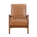 Rupert Brown Accent Chair by Homelegance at Eve Furniture