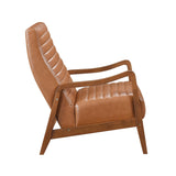 Rupert Brown Accent Chair by Homelegance at Eve Furniture