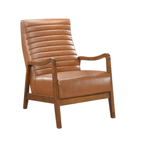 Rupert Brown Accent Chair by Homelegance at Eve Furniture