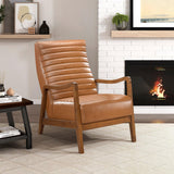 Rupert Brown Accent Chair by Homelegance at Eve Furniture