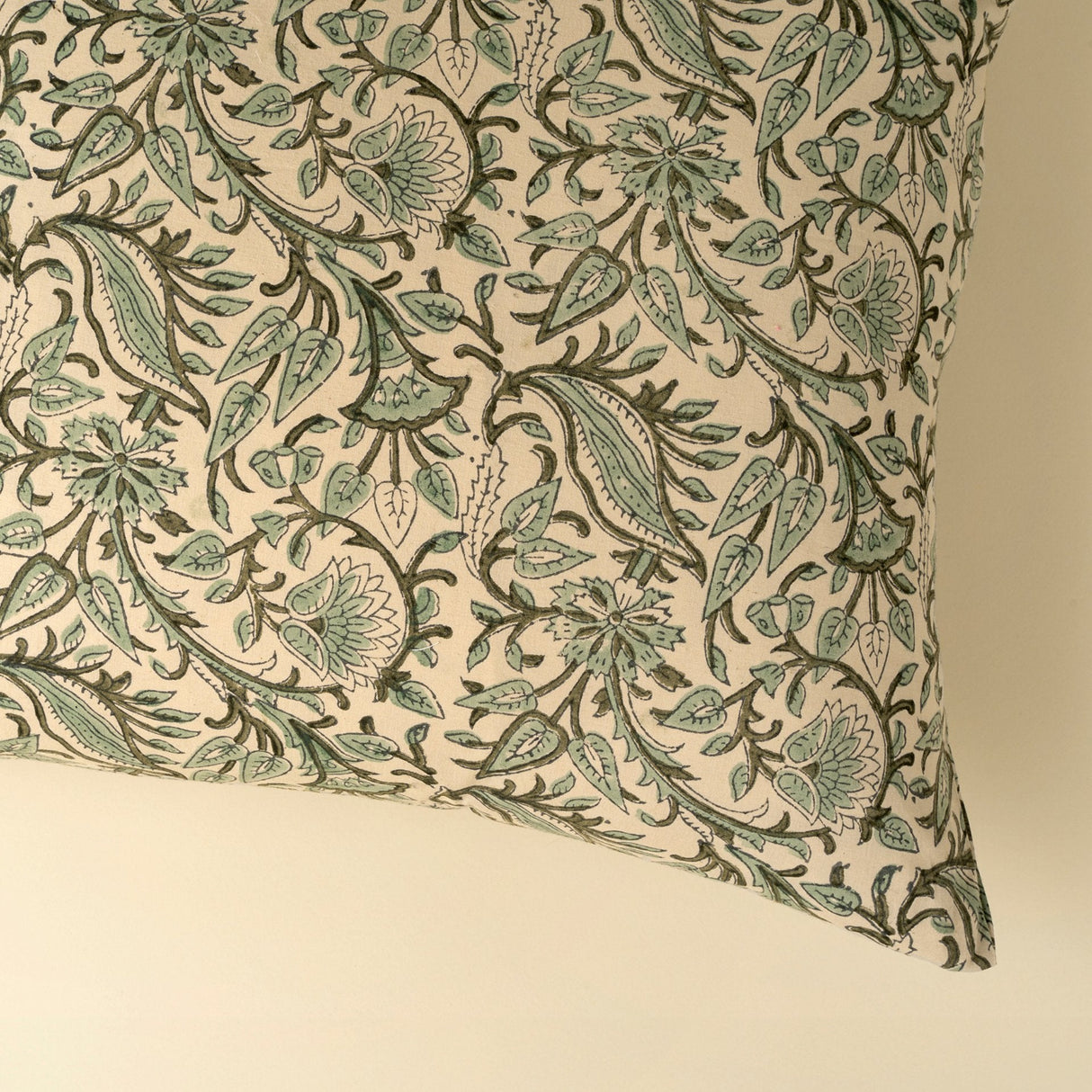 Rupi Block Print Pillow Cover, Set of 2 by Mercana at Eve Furniture