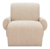 Rura Heathered Beige Accent Chair by Zuomod at Eve Furniture
