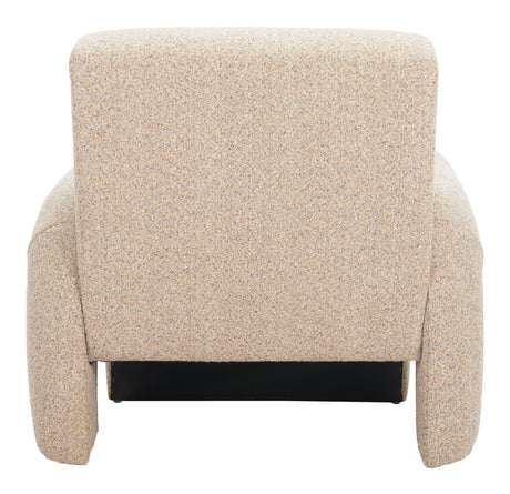 Rura Heathered Beige Accent Chair by Zuomod at Eve Furniture