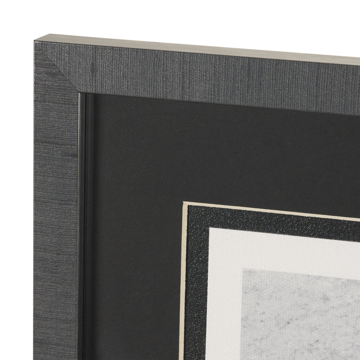 Rural Rows (Set of 6) by The Chelsea Collection Textured Framed Art Print Matted under Glass by Mercana at Eve Furniture