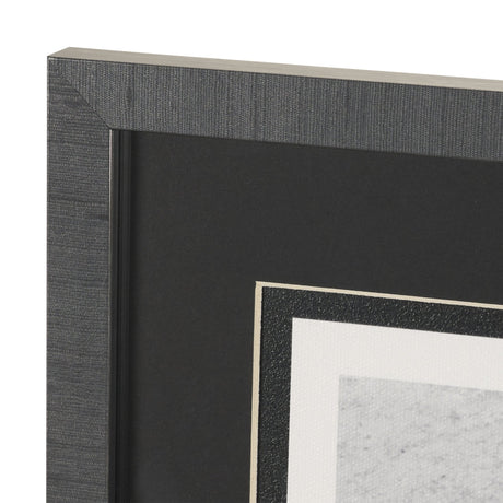 Rural Rows (Set of 6) by The Chelsea Collection Textured Framed Art Print Matted under Glass by Mercana at Eve Furniture