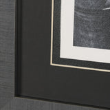 Rural Rows (Set of 6) by The Chelsea Collection Textured Framed Art Print Matted under Glass by Mercana at Eve Furniture