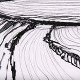 Rural Sketch-I by Mercana Studio a Hand Embellished Textured Framed Art Print by Mercana at Eve Furniture