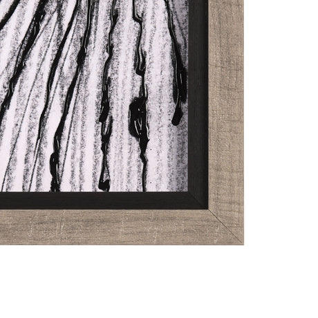 Rural Sketch-II by Mercana Studio a Hand Embellished Textured Framed Art Print by Mercana at Eve Furniture