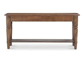 Russet Brown Console Table
