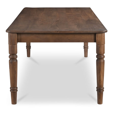 Russet Brown Dining Table by MOES at Eve Furniture