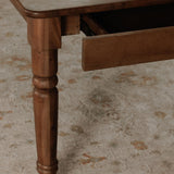 Russet Brown Dining Table by MOES at Eve Furniture