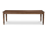 Russet Brown Dining Table by MOES at Eve Furniture