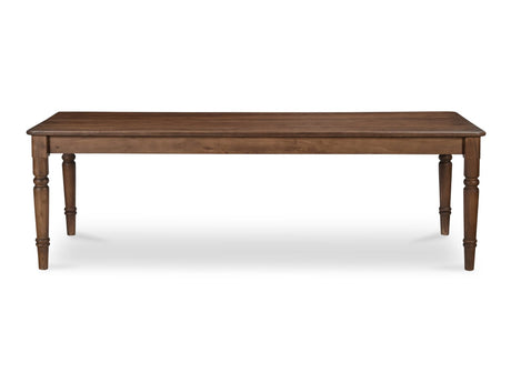Russet Brown Dining Table by MOES at Eve Furniture