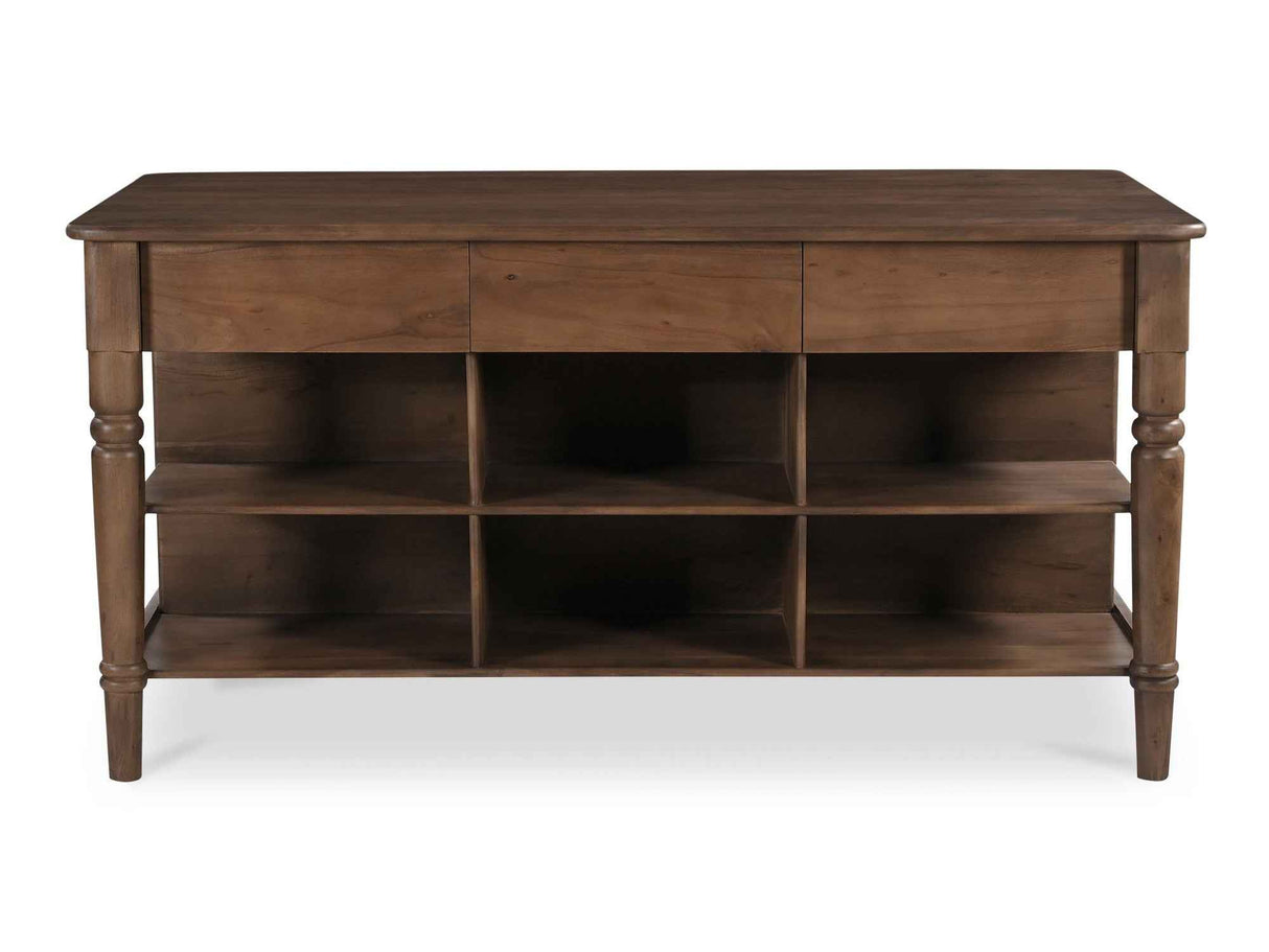Russet Brown Kitchen Island by Moe's Home at Eve Furniture