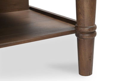 Russet Kitchen Island Brown by Moe's Home at Eve Furniture