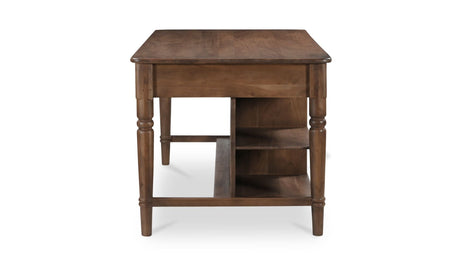 Russet Kitchen Island Brown by Moe's Home at Eve Furniture