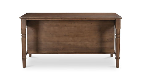 Russet Kitchen Island Brown by Moe's Home at Eve Furniture