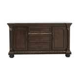 Russian Hill Warm Cherry Buffet by Homelegance at Eve Furniture