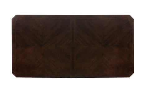 Russian Hill Warm Cherry Extendable Dining Set by Homelegance at Eve Furniture